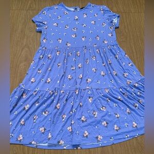 Forever 21 Periwinkle Floral Mini Dress